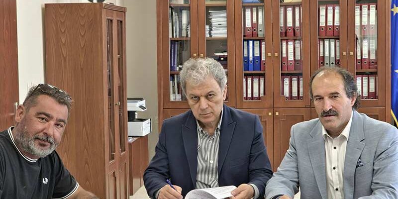 Υπογραφή Σύμβασης "Συντήρηση Οδικού Δικτύου Φλώρινας- Αμυνταίου