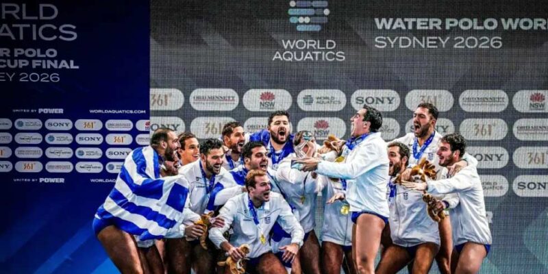 Η εθνική πόλο στην κορυφή του κόσμου