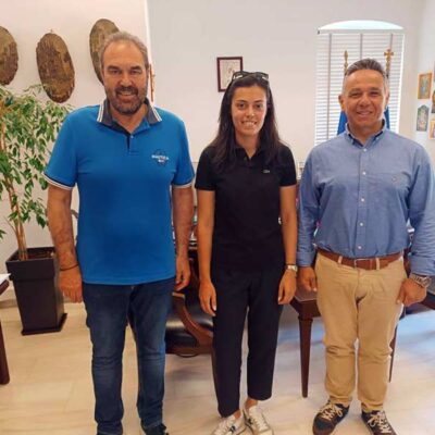 Ο Δήμαρχος Φλώρινας Βασίλης Γιαννάκης συνεχάρη την Αντωνία Κροκαροπούλου 3 Ο Δήμαρχος Φλώρινας Βασίλης Γιαννάκης συνεχάρη την Αντωνία Κροκαροπούλου