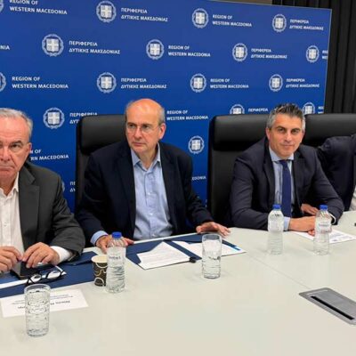 Κ. Χατζηδάκης: Η κυβέρνηση μιλά με έργα για τη Δυτική Μακεδονία