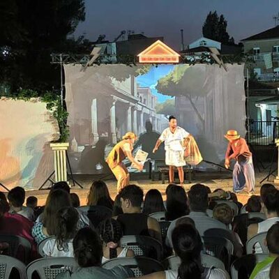 Πραγματοποιήθηκε η θεατρική παράσταση «Ηρακλής – Ο ήρωας των θνητών» στο Αμύνταιο