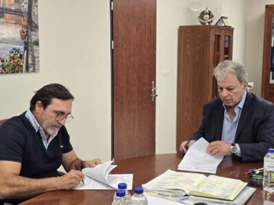 Υπογραφη Σύμβασης για αποκατάσταση γεφυρων 22 Υπογραφη Σύμβασης για αποκατάσταση γεφυρων