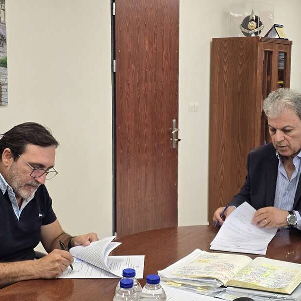 Υπογραφη Σύμβασης για αποκατάσταση γεφυρων