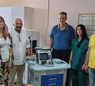 Δωρεά ιατροτεχνολογικού εξοπλισμού στο Νοσοκομείο Φλώρινας από τον Δήμο Πρεσπών