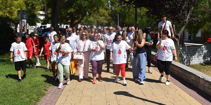 Από τη Φλώρινα πέρασε η 24η Πανελλήνια Λαμπαδηδρομία Εθελοντών Αιμοδοτών