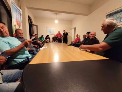 Σύσκεψη μηλοπαραγωγών στο Μεσόβουνο