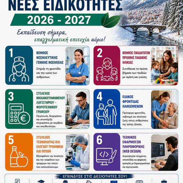 Έναρξη εγγραφών της ΣΑΕΚ Φλώρινας