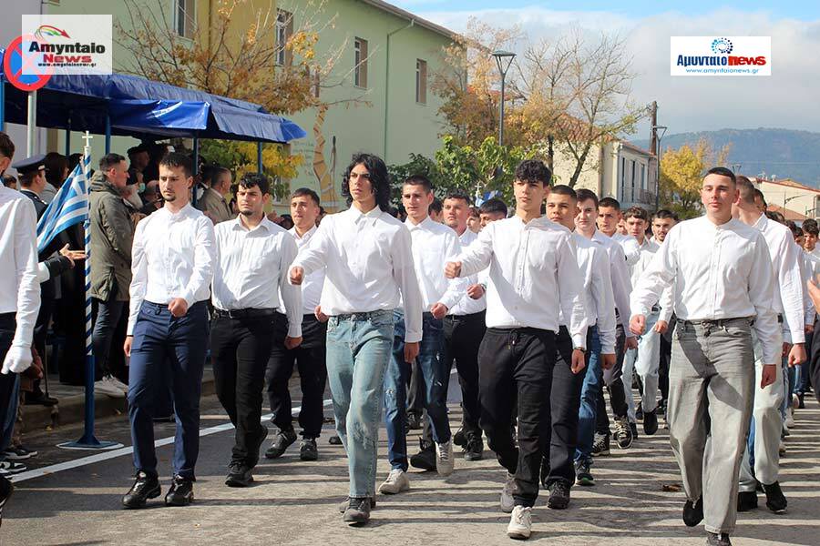 Αμύνταιο - Δείτε το πλούσιο φωτορεπόρταζ, για την σημερινή εθνική επέτειο της 28ης Οκτωβρίου 1940