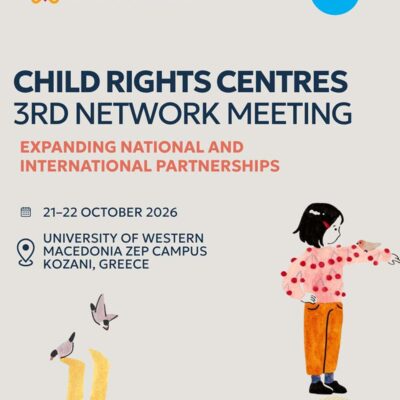 Στο Πανεπιστήμιο Δυτικής Μακεδονίας το 3ο Network Meeting των Κέντρων για τα Δικαιώματα του Παιδιού