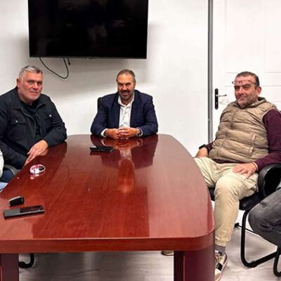 Συνάντηση με τους υπεύθυνους της ομάδας μπάσκετ του Αριστοτέλη με τον Δήμαρχο Φλώρινας