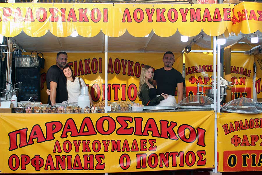 Παραδοσιακοί Λουκουμάδες και φρέσκο χαλβά Φαρσάλων! “Ορφανίδης ο Πόντιος ο Κατερινιώτης” στην εμποροπανήγυρη Αμυνταίου 2026