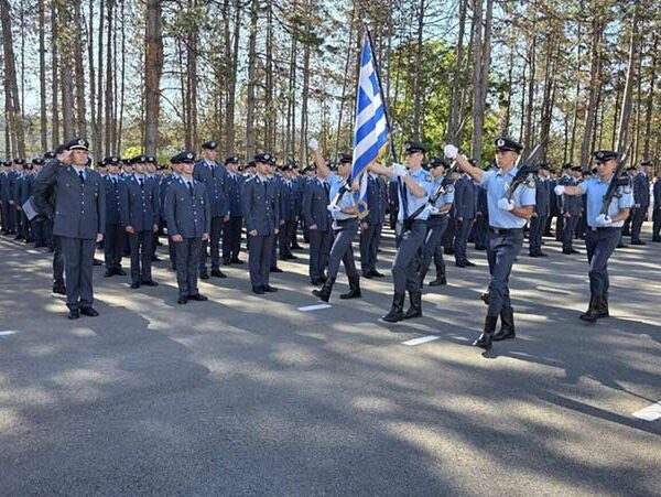 Τελετή ονομασίας και απονομής πτυχίων σε 190 νέους Αστυφύλακες