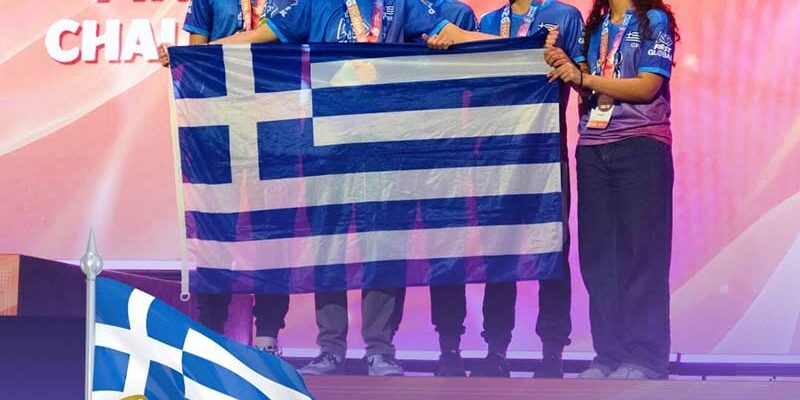 Χάλκινο μετάλλιο Μηχανικής Καινοτομίας και 4η θέση παγκοσμίως στους αγώνες συμμαχιών στο Robot Game για την Εθνική Ομάδα Ρομποτικής